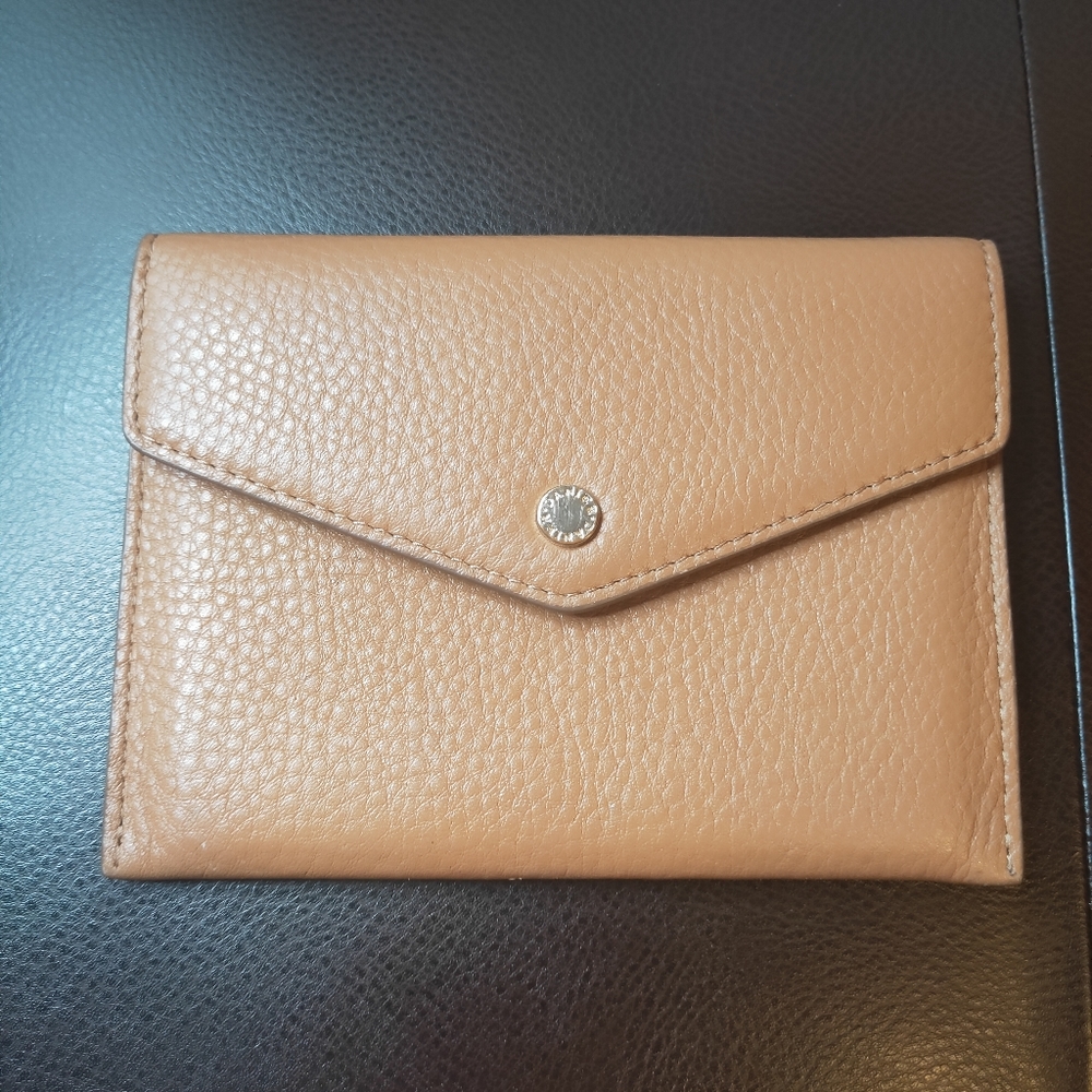 Leather passport holder